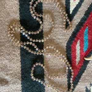 Long beaded necklace